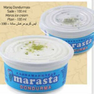 Maraş Sade Dondurma - 100ml - Görsel 1